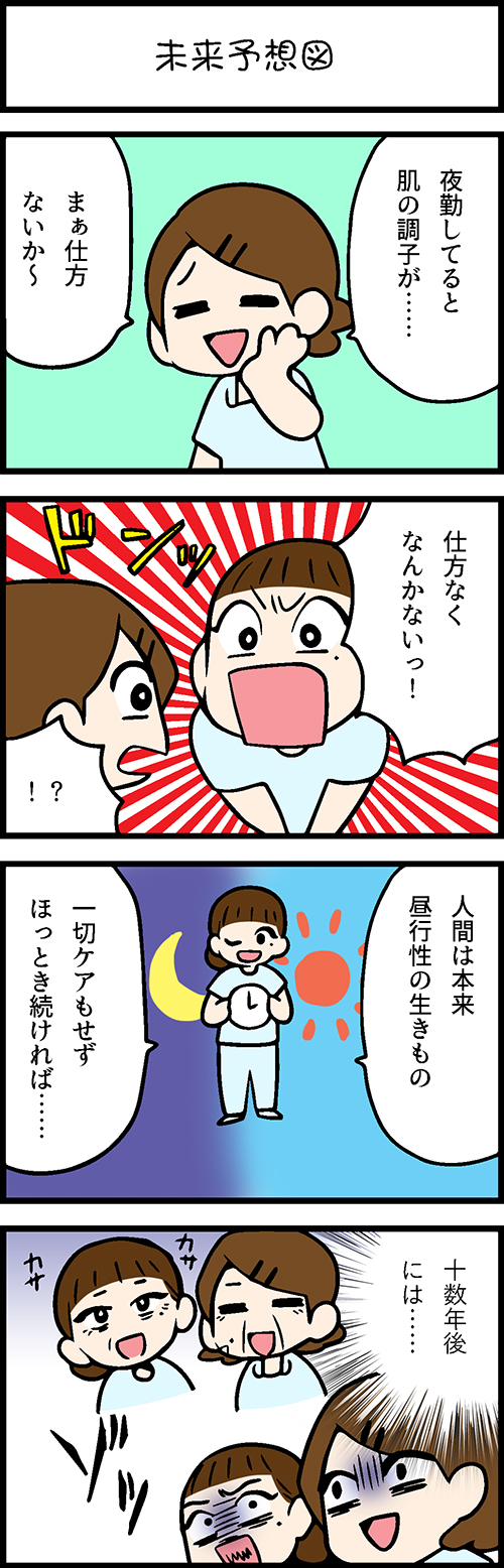 看護師採用マンガ未来予想図